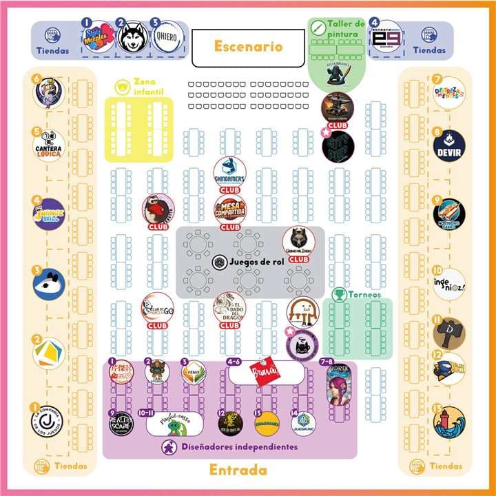 Croquis FELU 2026 — abrir mapa interactivo de stands y mesas